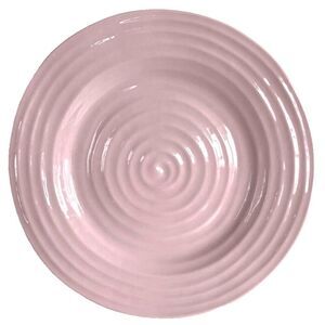 RARE Portmeirion Sophie Conran Pink Ripple 11" Porcelain Dinner Plate